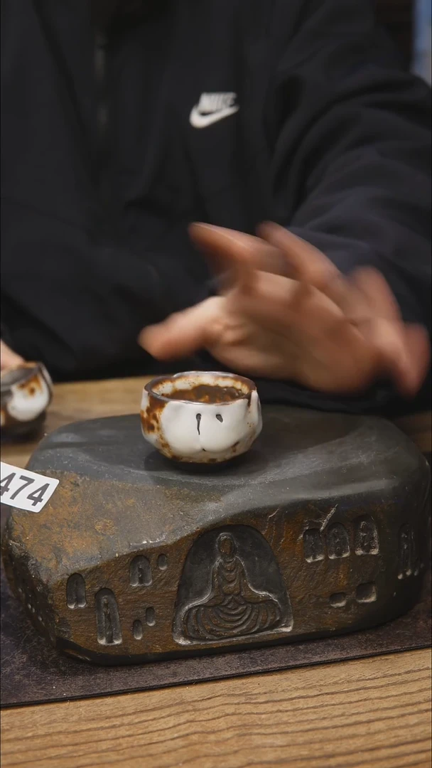 开播福利同款迷你志野白色！