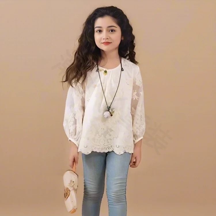 爆款马甲儿童春季宝宝洋气国风分体套装衣服春秋春装新款童装