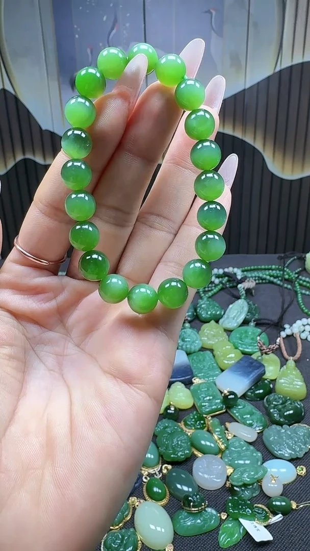 和田玉未镶嵌挂件9+