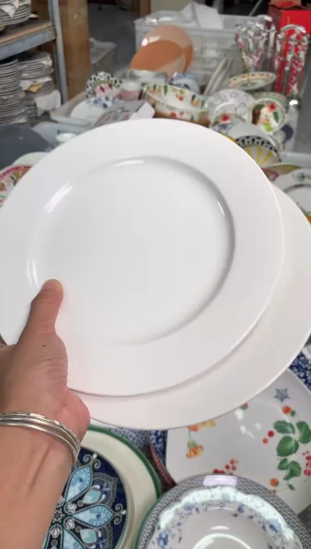 瓷陶瓷尾单CC132微瑕2个9寸