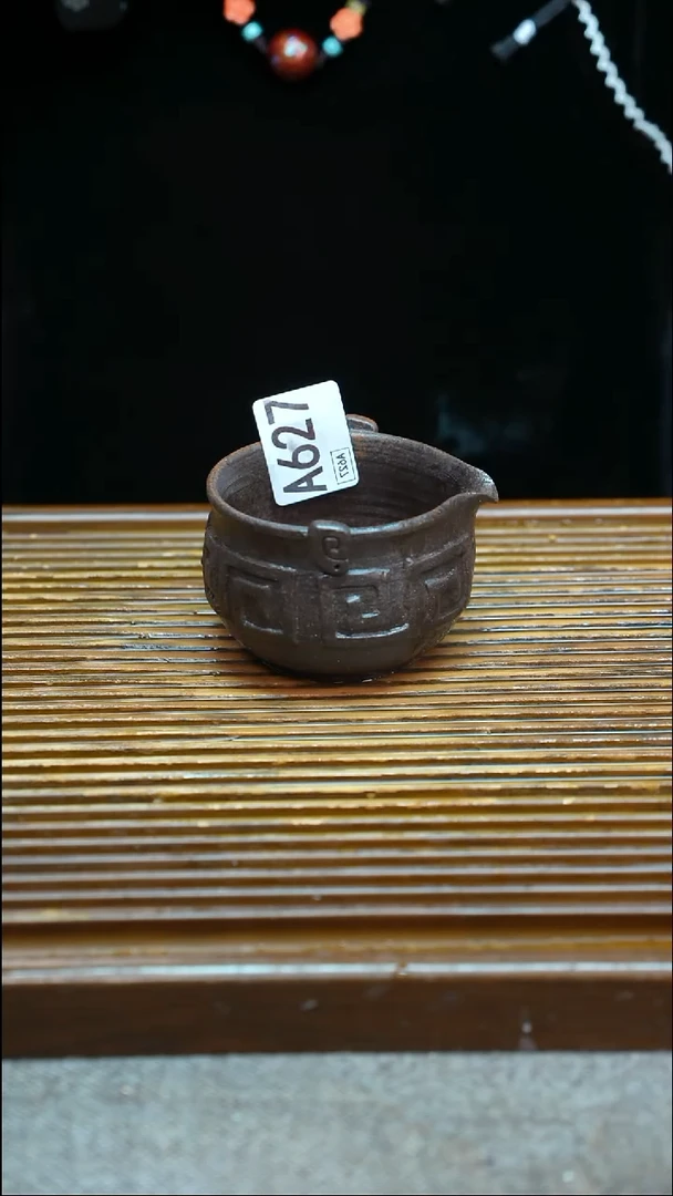 万古烧粗陶手工茶具