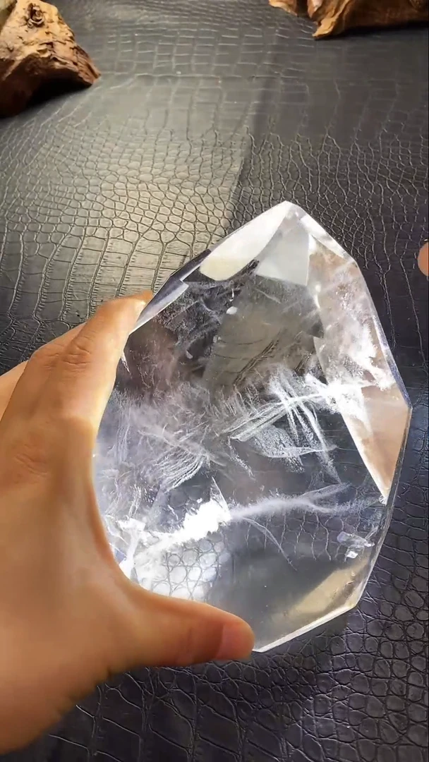 水晶珠宝半成品未镶嵌天然水晶居家办公摆件