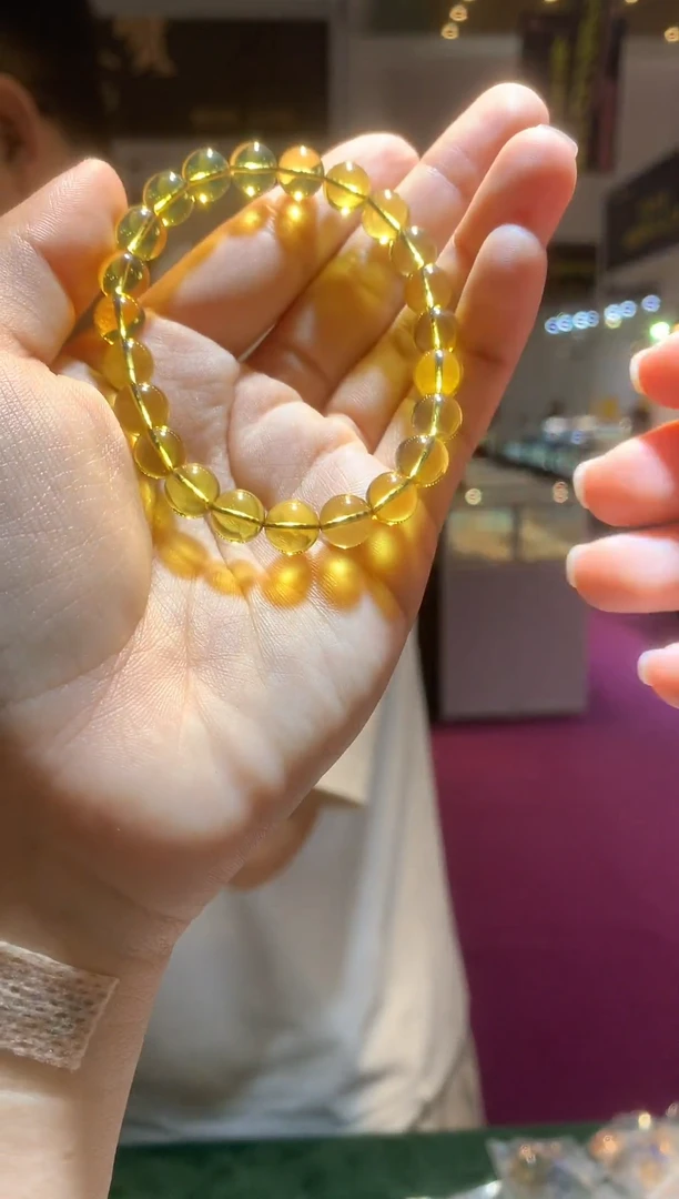 手串琥珀未镶嵌多米矿工严选