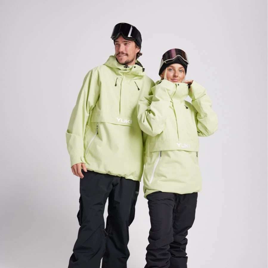 【YK-套头加棉滑雪服】男女款单板双板滑雪服薄款防水透气防风