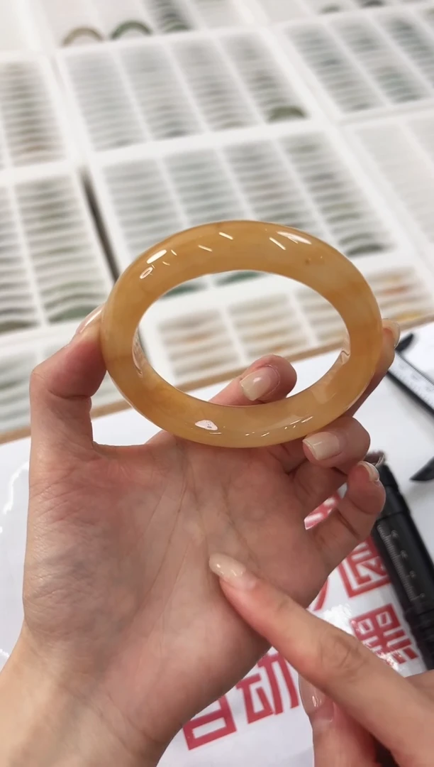 未镶嵌手镯石英质玉90-58HU