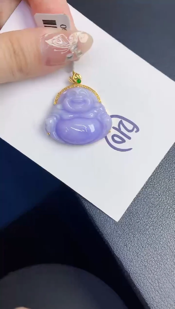 【闪购商品】翡翠颈饰18K金镶嵌0000000000