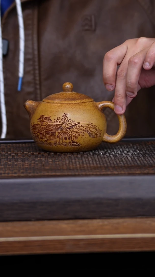 茶壶紫砂宜兴手工原矿紫砂壶001