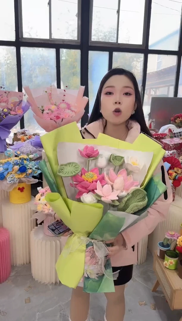 非遗手工花束，孤品清仓