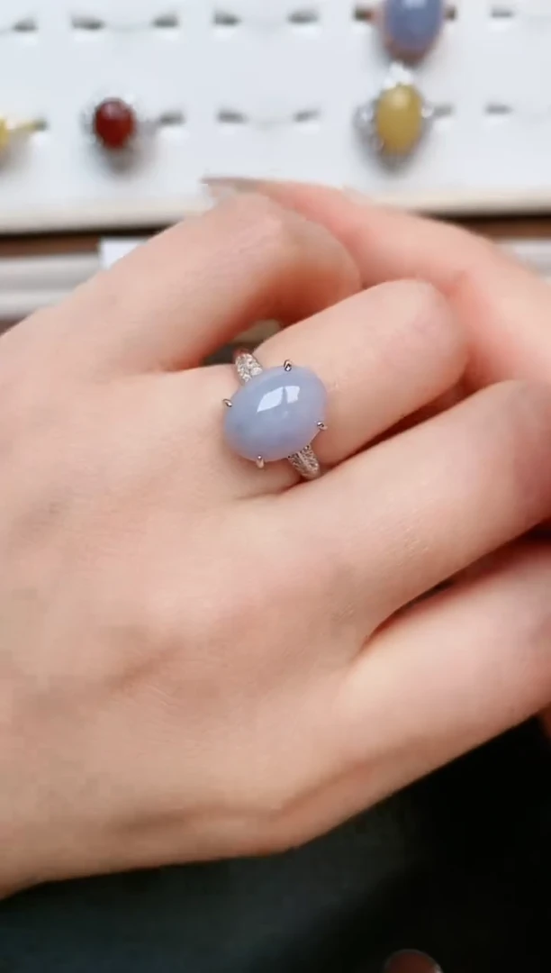 【闪购商品】翡翠戒指银S925镶嵌.....