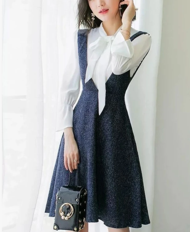 【彩虹1号店9.9-15.9】微瑕商品不支持退货连衣裙（按照编码去拍）