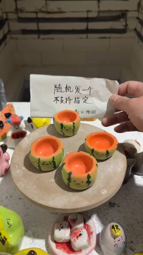 【闪购商品】摆件188微瑕手工陶瓷摆件