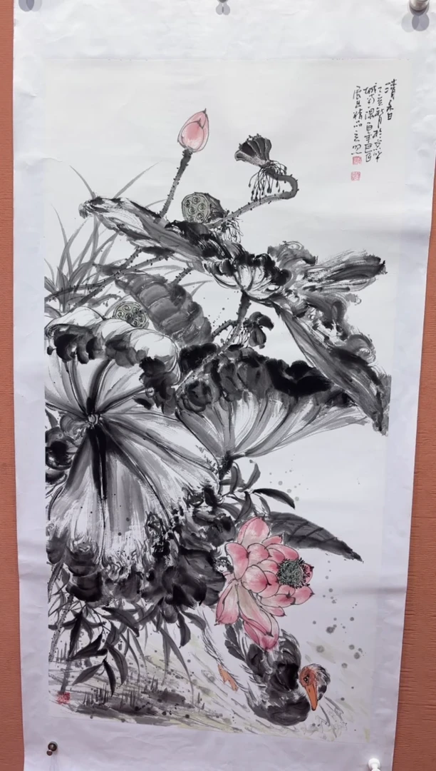 国画师立照老师国画作品