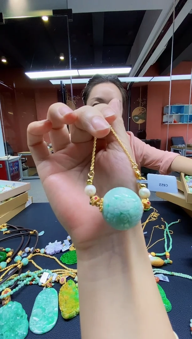 颈饰未镶嵌翡翠翡翠吊坠