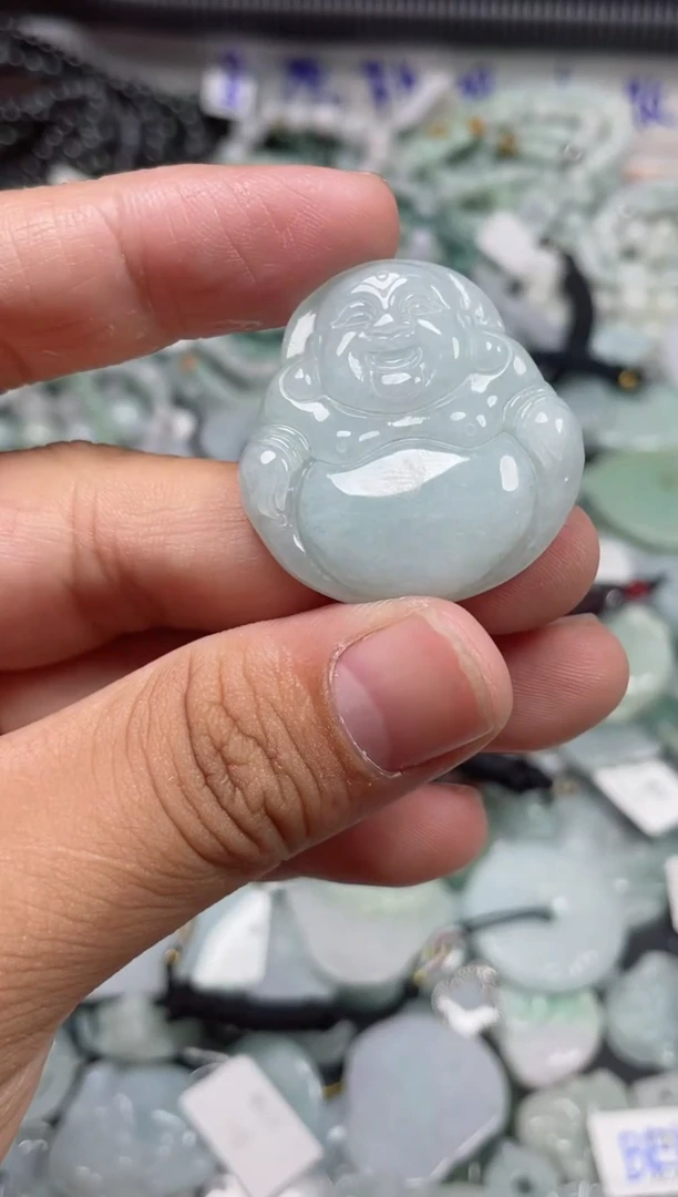 翡翠未镶嵌颈饰181
