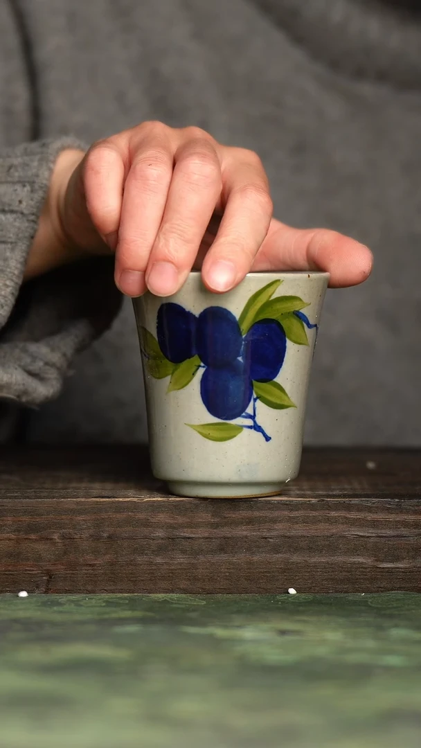 【闪购商品】杯青诗手工手绘瓷器