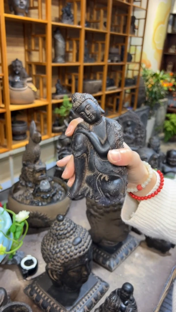 陶土【火山泥】睡佛