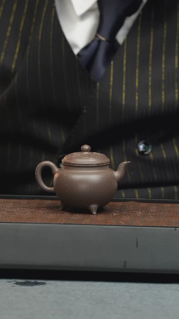 【闪购商品】紫砂茶壶五堂 大彬如意90cc