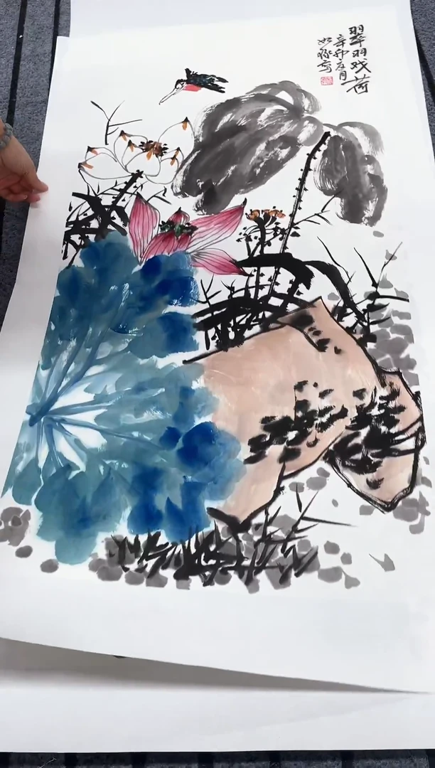 精品国画花鸟作品