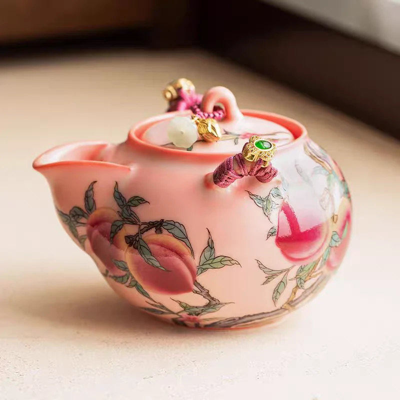 九桃手抓壶@@G427