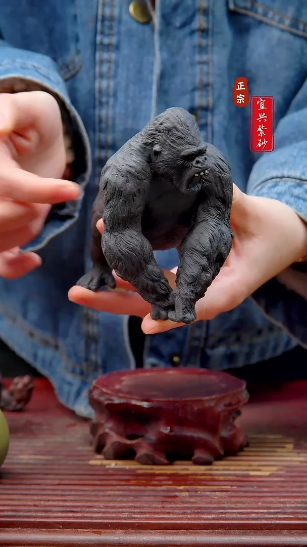 紫砂茶宠宜兴子紫砂摆件