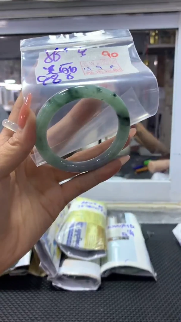 未镶嵌定制翡翠美**090毛货需精细抛光定制+多样性发1+980