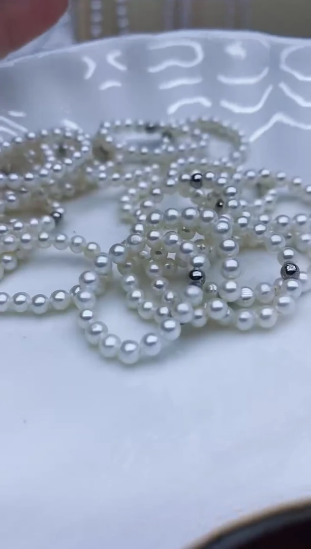 未镶嵌戒指淡水珍珠戒指多样性发其一