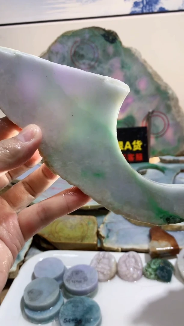 裸石翡翠0蒙0翡翠珠宝705