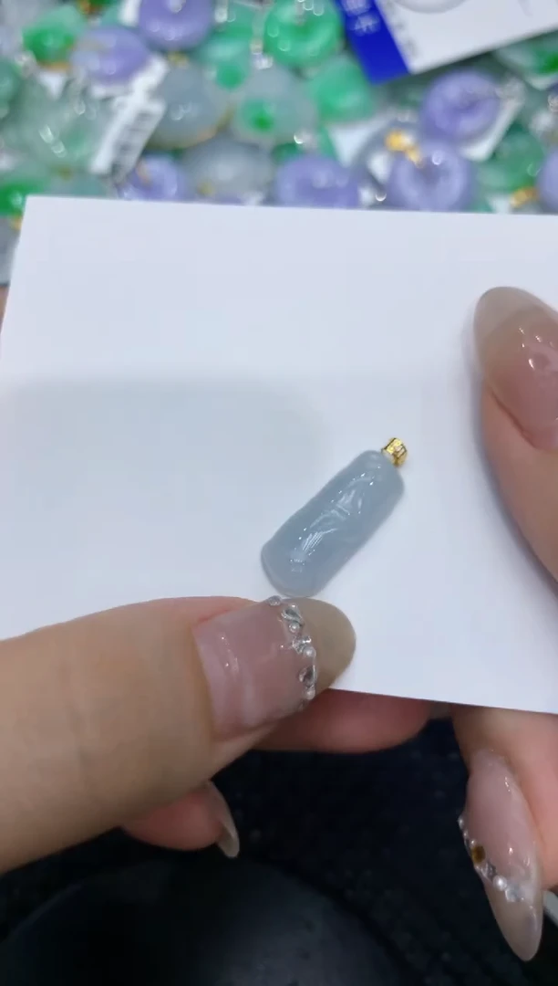 【闪购商品】翡翠颈饰18K金镶嵌222222222
