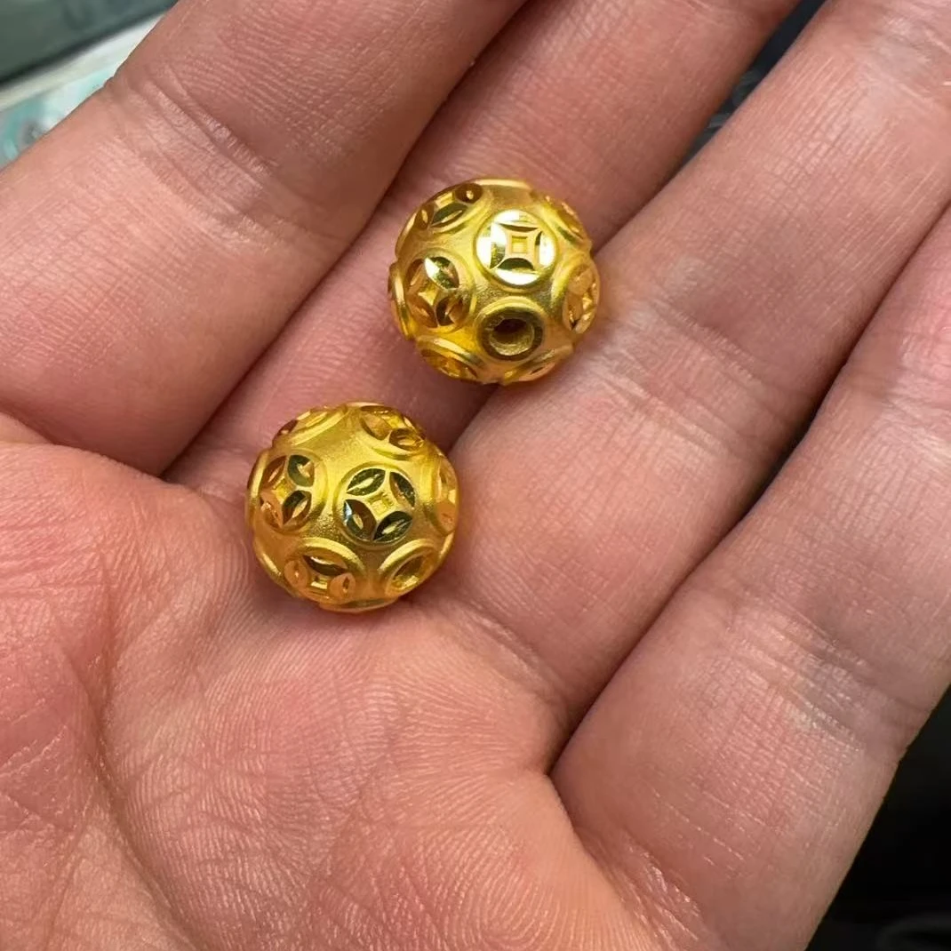 3.9g黄金足金999转运珠
