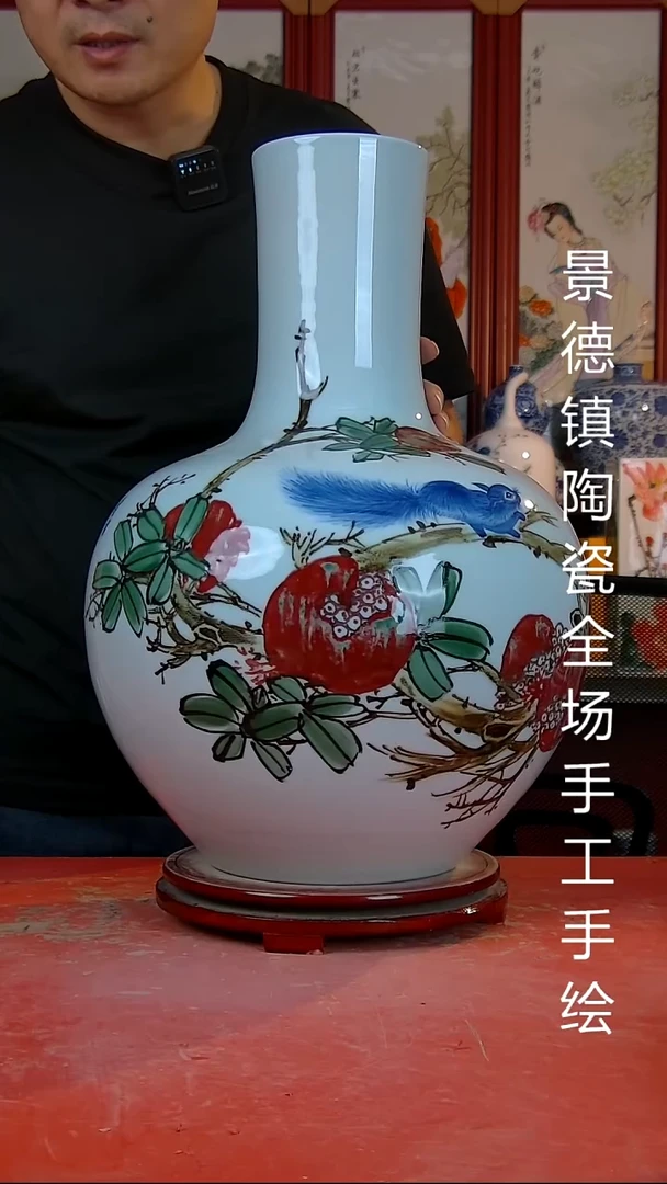 摆件景德镇陶瓷 全场手工手绘
