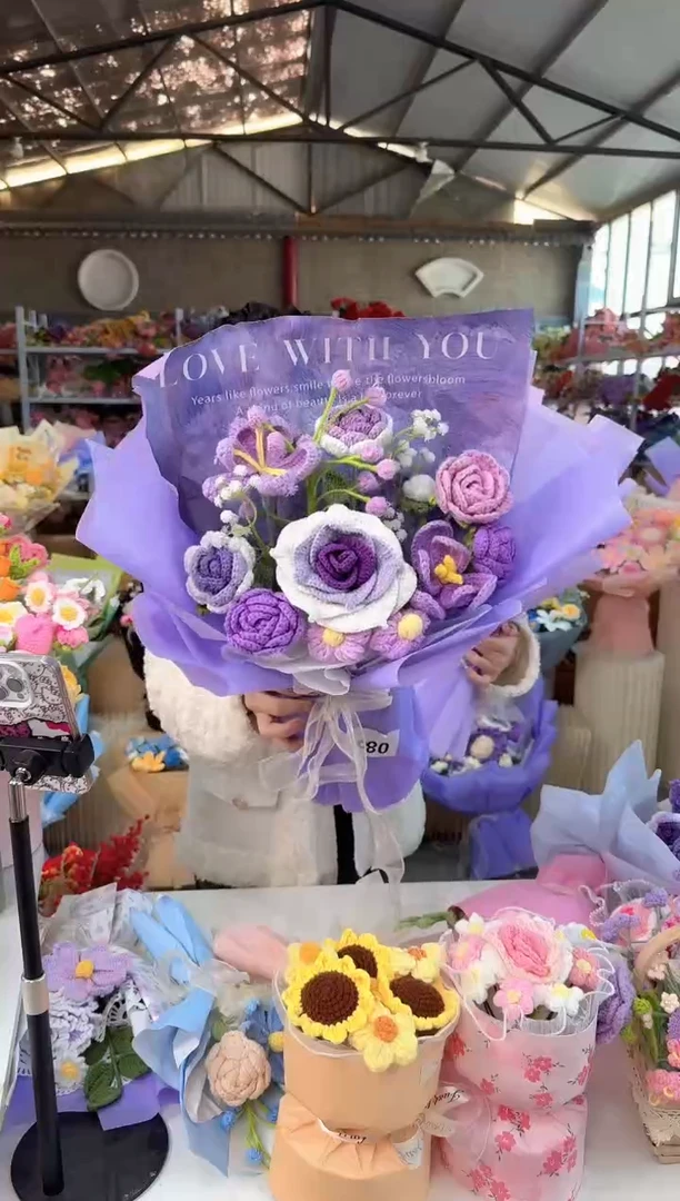 非遗手工花束，孤品清仓！！