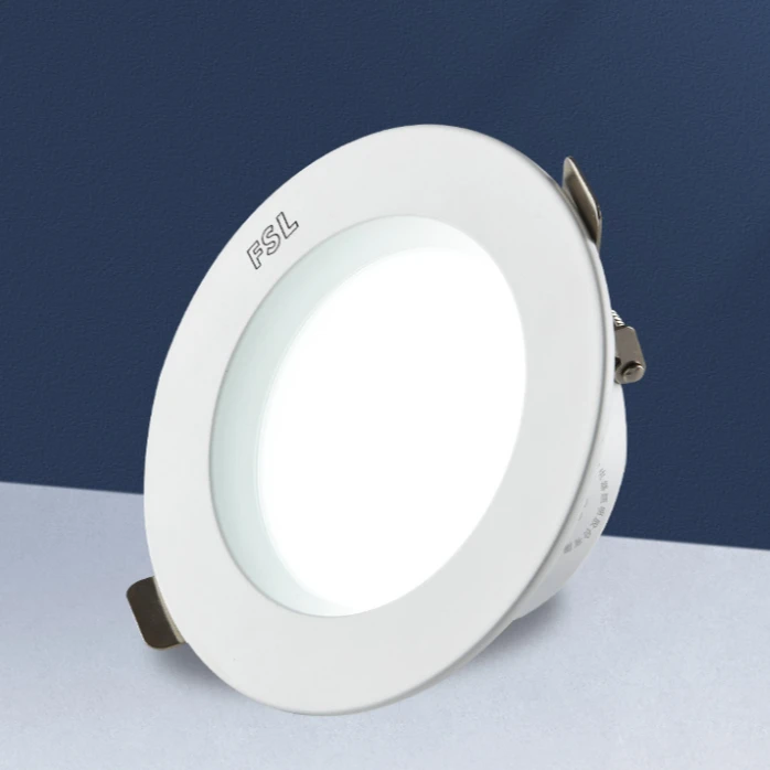 超薄LED筒灯7.5开孔筒灯嵌入式调色全铝筒灯微波红外感应筒灯