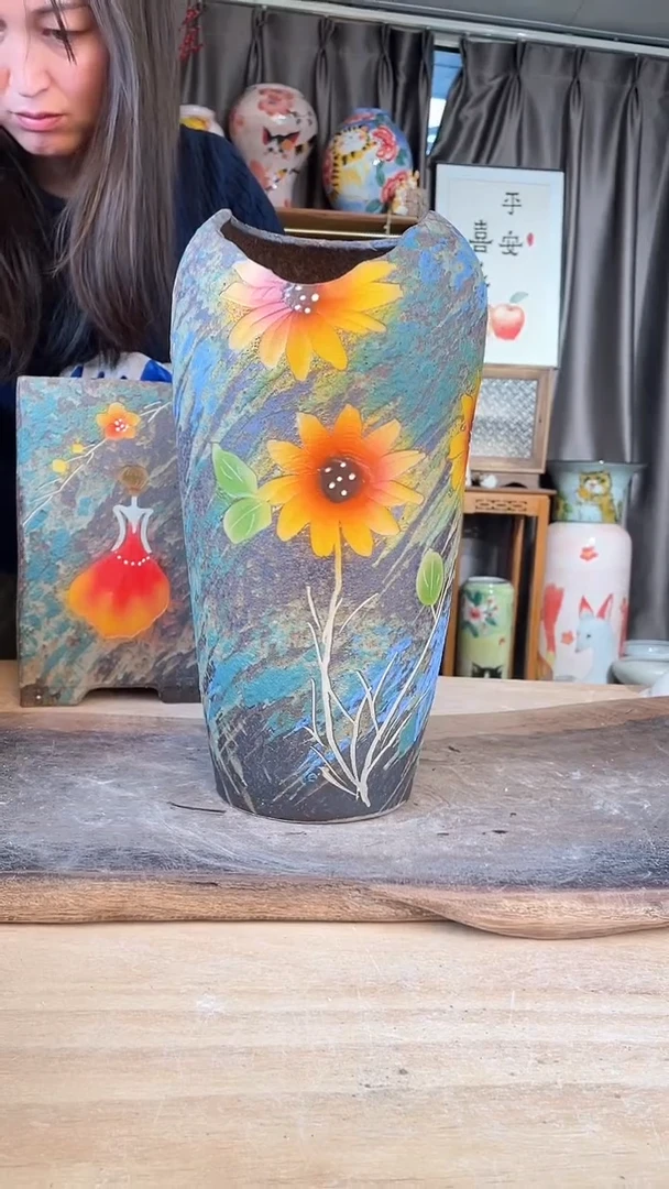 【闪购商品】摆件17-72口12高34    一个