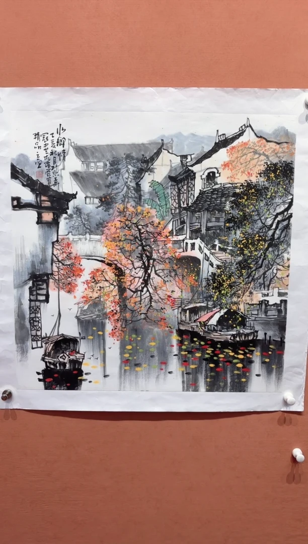国画师立照老师国画作品