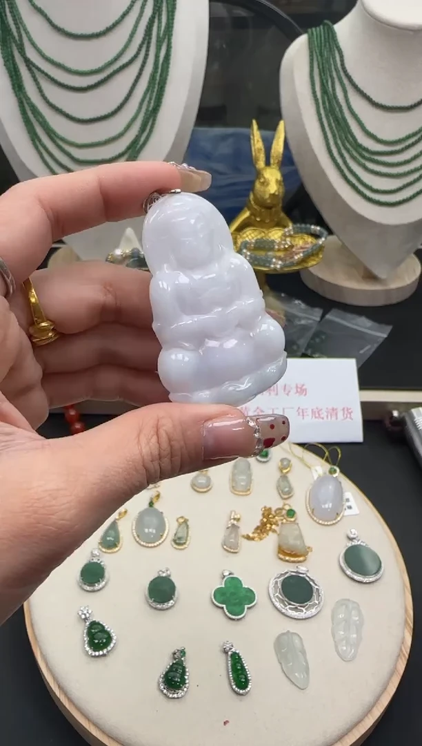 【闪购商品】翡翠颈饰未镶嵌2311212231