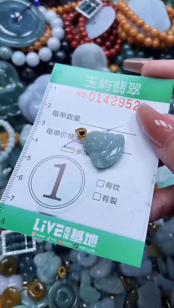 翡翠未镶嵌颈饰闪购0142952多样性发其一