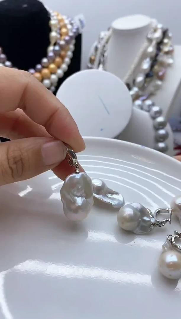 【闪购商品】淡水珍珠颈饰钛钢6