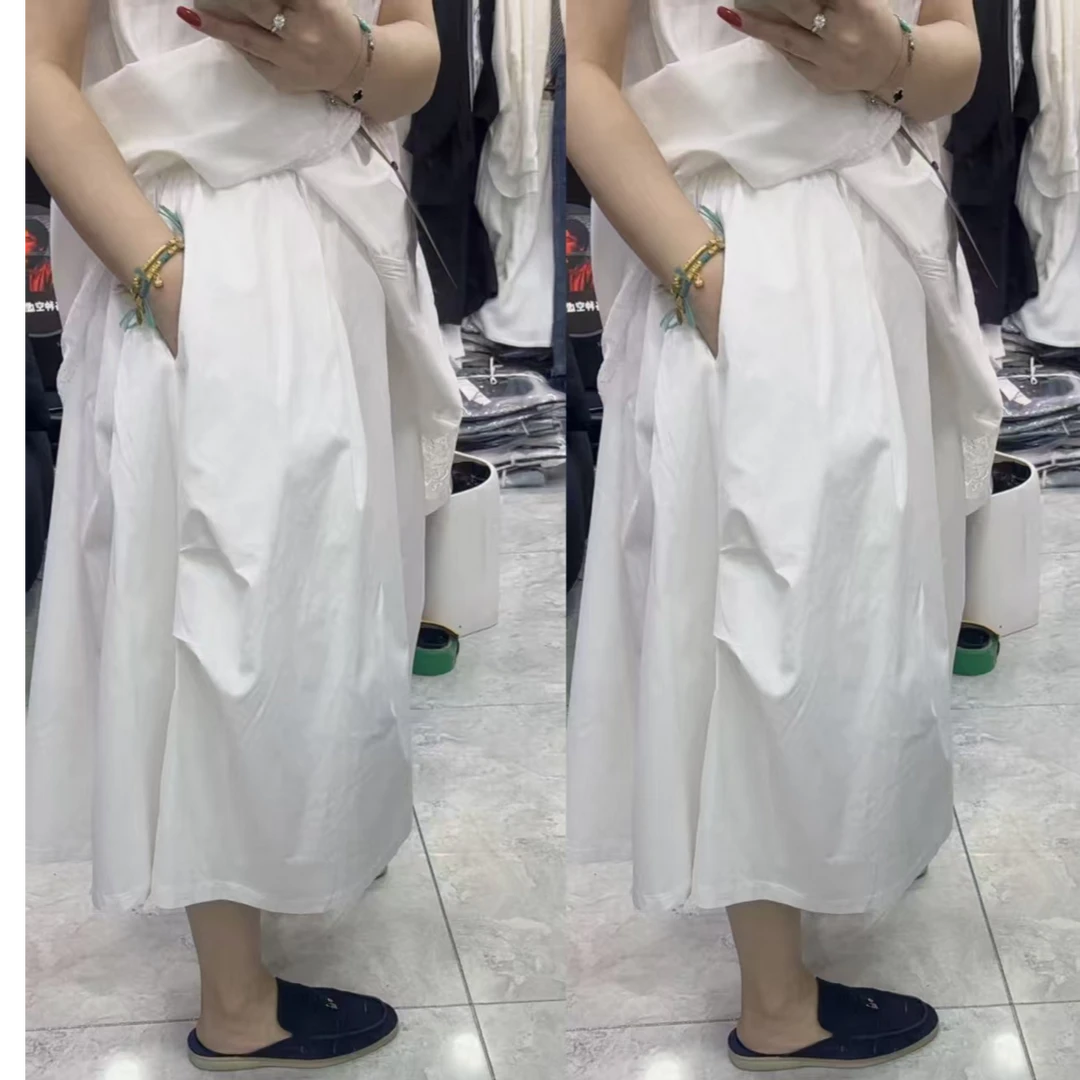 D96576夏季新款时尚百搭蓬蓬半身裙