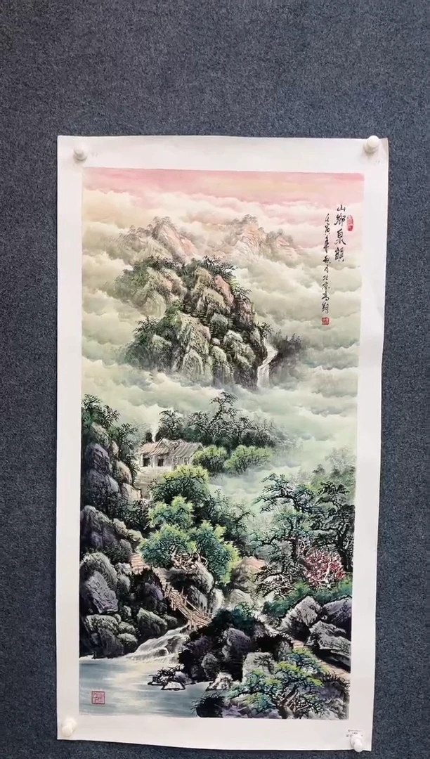 【闪购商品】国画2.3-艺术-冯高翔-荣宝斋原作-36