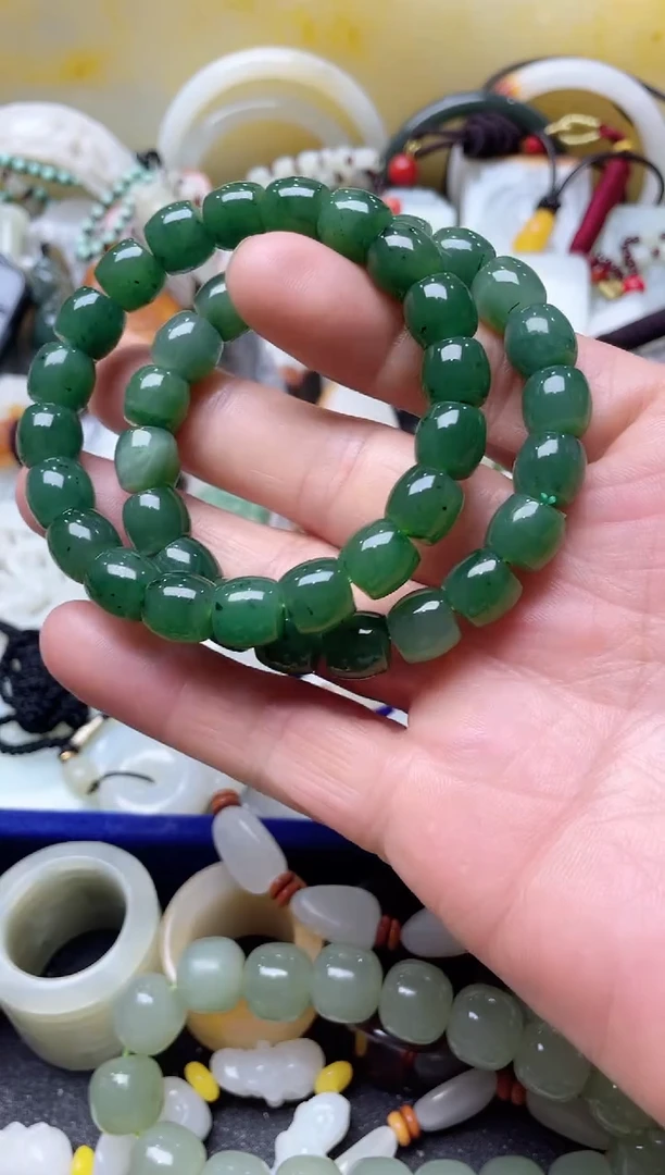 手串未镶嵌和田玉手串/多样性单个发