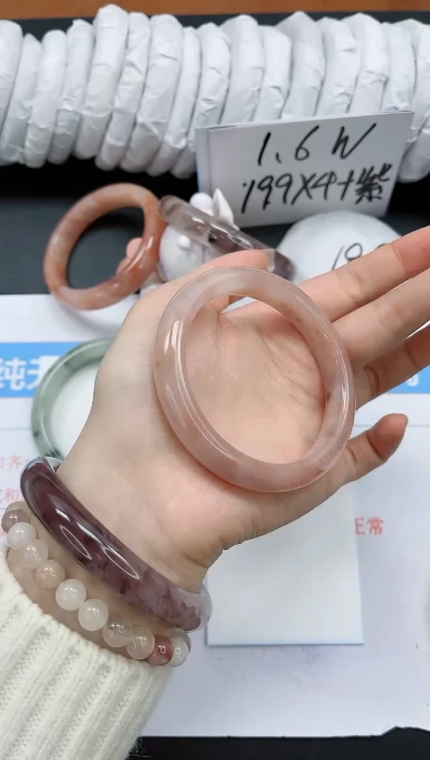 【闪购商品】石英质玉手镯未镶嵌k103-58.8