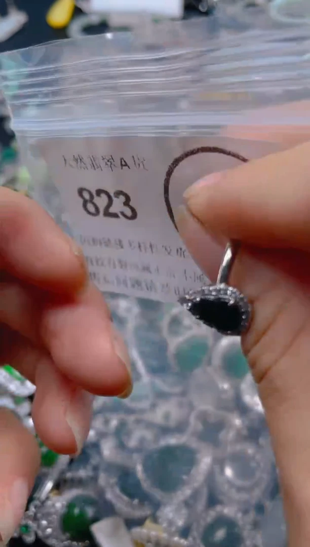 翡翠未镶嵌吊坠(不含链)823