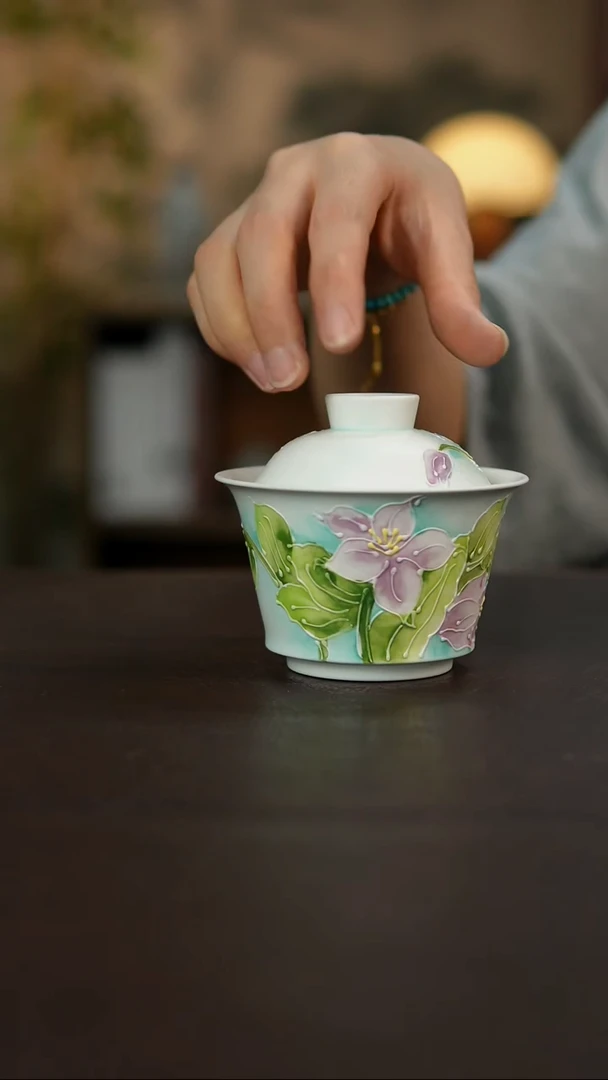 杯景德镇陶瓷杯碗柴烧多人