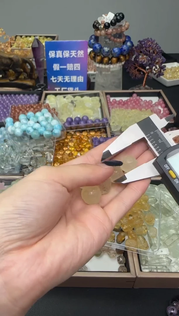 未镶嵌颈饰水晶19a多样性发其一/5.10/1个