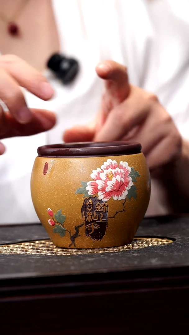 茶杯紫砂宜兴紫砂精品杯12