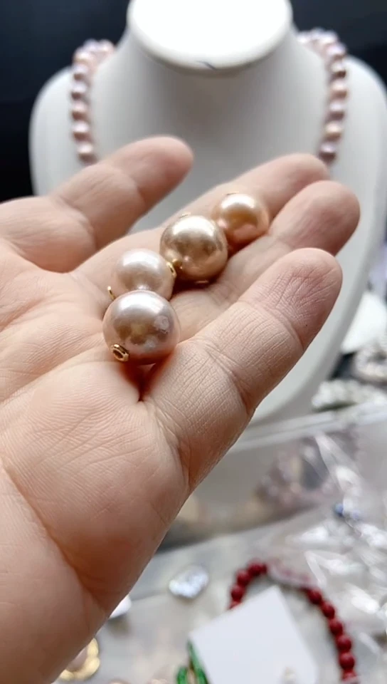 淡水珍珠未镶嵌颈饰1