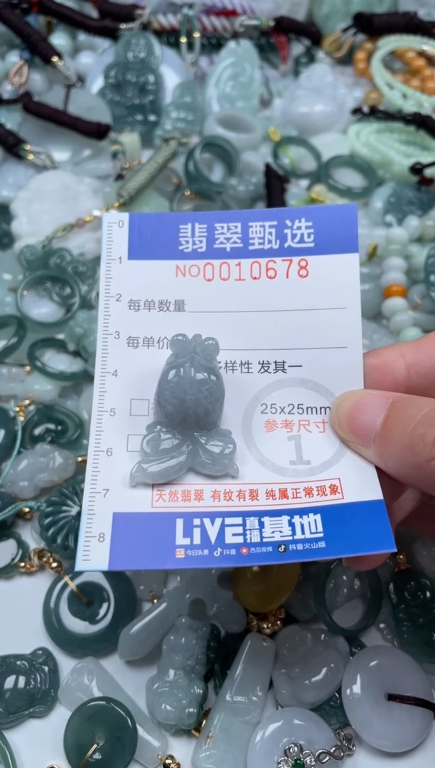 颈饰未镶嵌翡翠10678