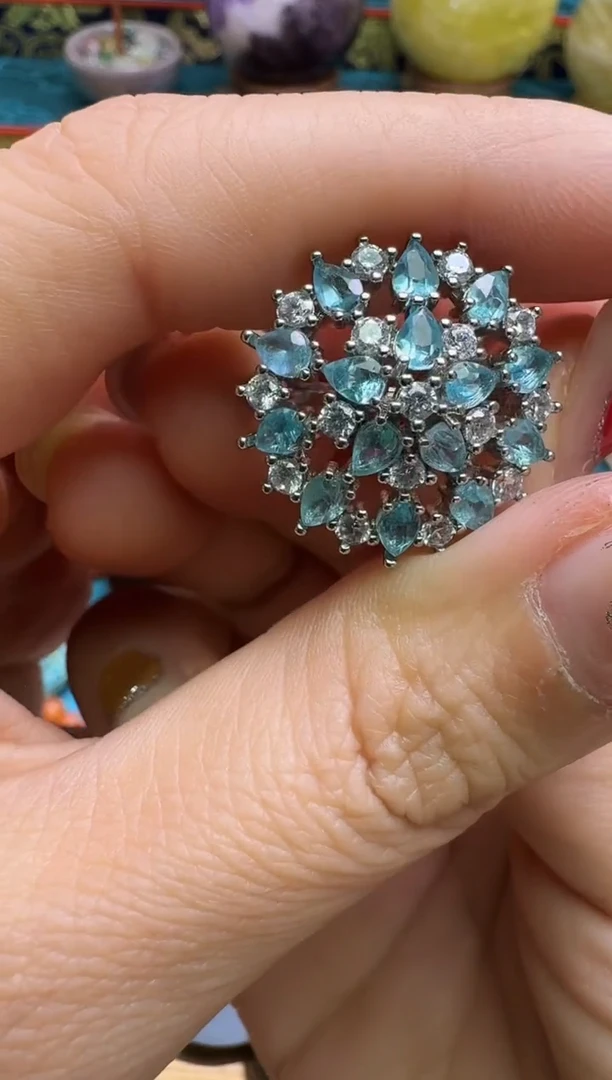 未镶嵌戒指烟晶多样性发一件 305