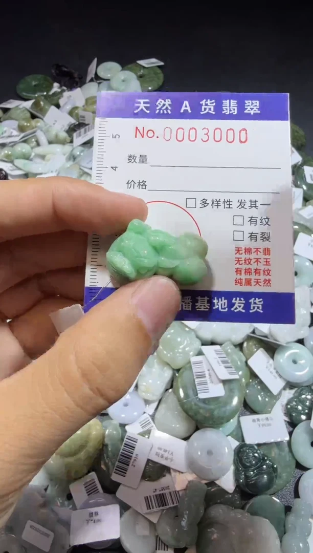 【闪购商品】翡翠颈饰未镶嵌00003000