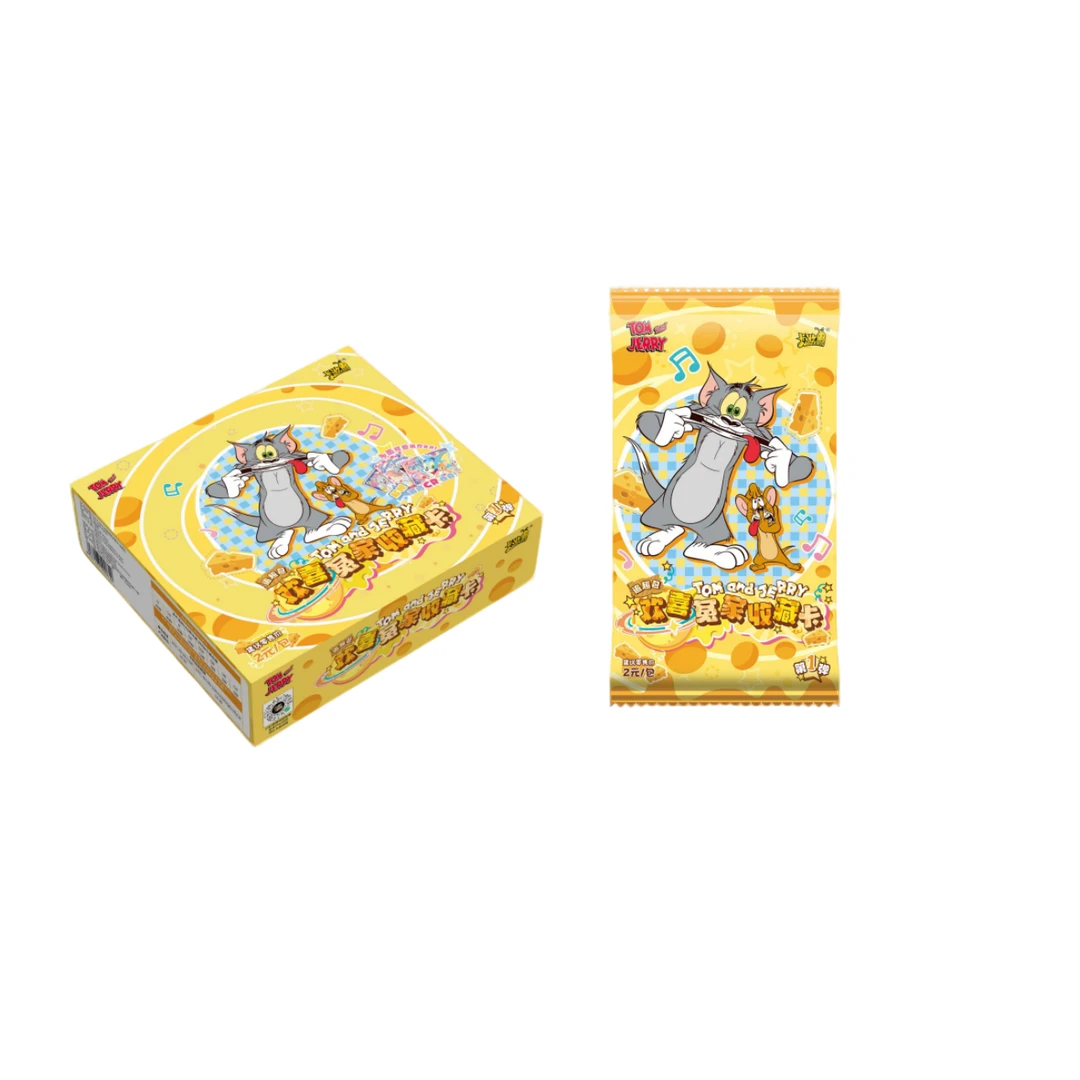 【卡游】正版-Tom-and-Jerry-欢喜冤家收藏卡-追趣包-第1弹